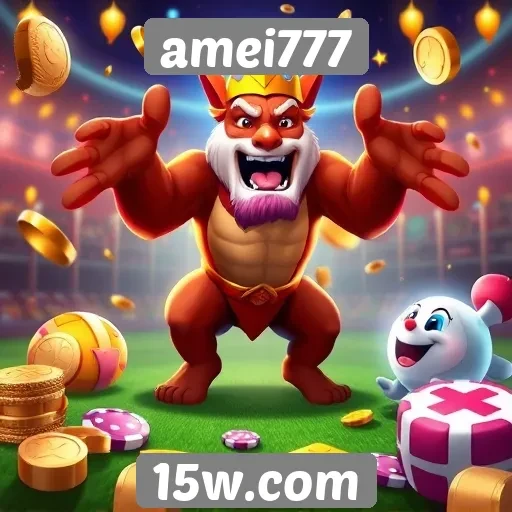 Variedade de jogos disponíveis na plataforma amei777